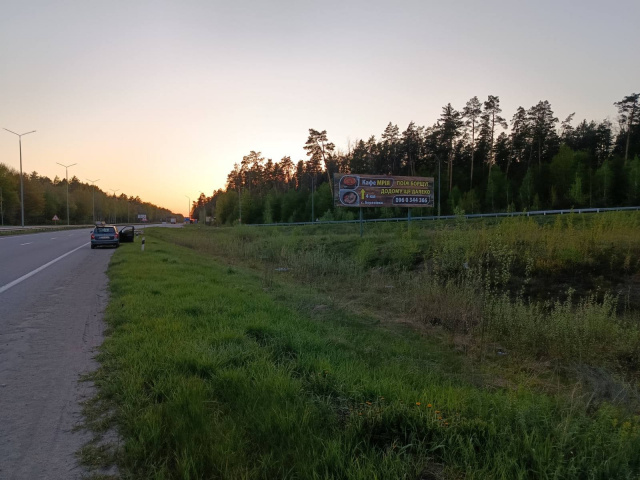 Щит 12x3,  Розвилка в с.Іванівка 3х12. Напрямок на Звягель,Рівне ст.А