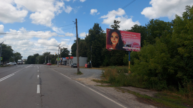Щит 6x3,  Звягель вул.Житомирська 102, в'їзд в місто зі сторони Житомира ст.А