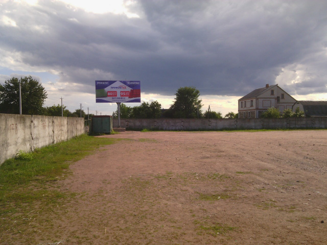 Щит 6x3,  Хорошів  вул.Ринкова 34,спальний район,поряд базар,лікарня № 2 ст.А