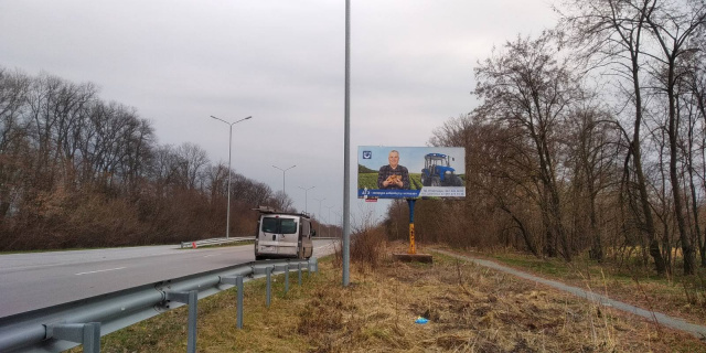 Щит 6x3,  Траса Звягель- Житомир.В"їзд в Звягель зі ст.Житомира А