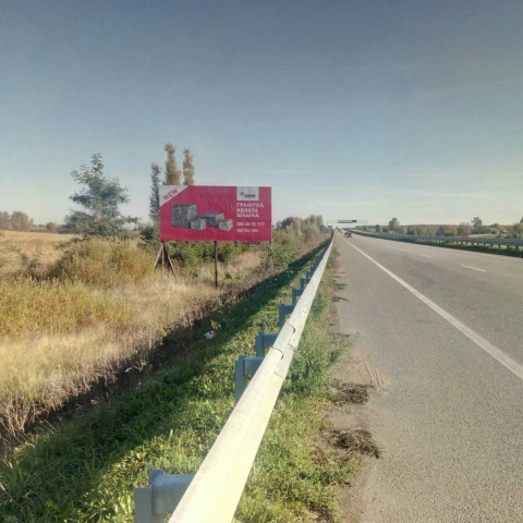 Щит 6x3,  Траса Київ-Житомир. Перед комплексом"Вояж", напрямок з Житомира на Київ, ст.Б