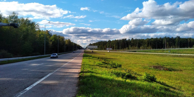 Щит 12x3,  Траса Житомир-Рівне. Розвилка в с.Іванівка 3х12. Напрямок на Житомир ст.Б