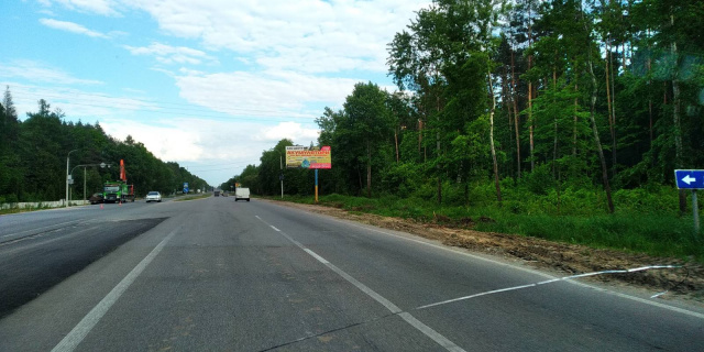 Щит 6x3,  Траса Житомир-Звягель с.Довжик, в'їзд в Житомир зі сторони Рівного,Звягеля, ст.А