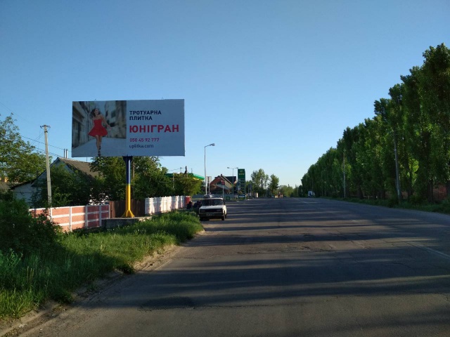 Щит 6x3,  Коростень в.Жовтнева 30,біля заправки ВОГ, ст Б