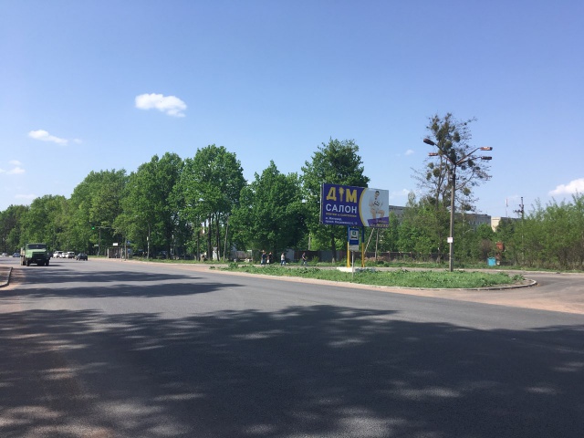 Щит 6x3,  Житомир. Обласна дитяча лікарня. В'їзд в Житомир зі ст.Вінниці ст.А