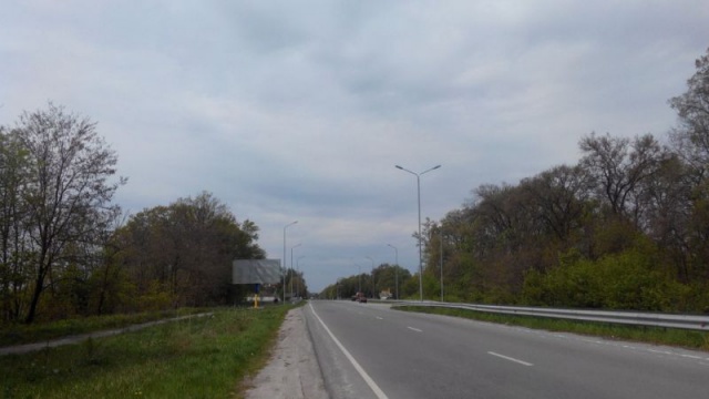 Щит 6x3,  Траса Звягель- Житомир.Виїзд зі Звягеля в ст.Житомира Б